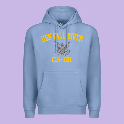 Uss Fall River Ca 131 Premium Hoodie Designed By Pixelflow