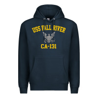 Navy uss fall river ca 131 Premium Hoodie - PixelFlow