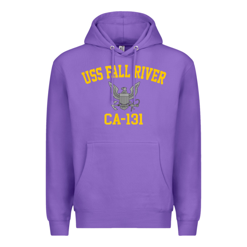 Uss Fall River Ca 131 Premium Hoodie by PixelFlow | Teevron