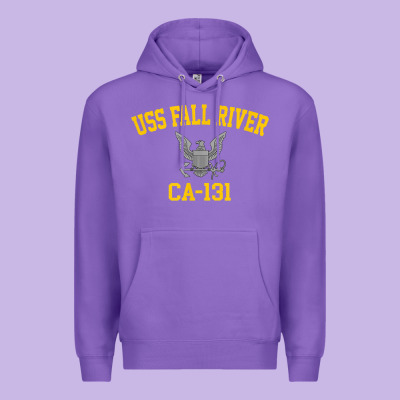 Uss Fall River Ca 131 Premium Hoodie Designed By Pixelflow