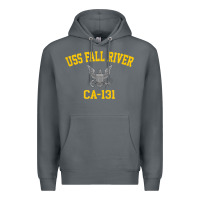Rock uss fall river ca 131 Premium Hoodie - PixelFlow