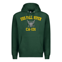 Sports Green uss fall river ca 131 Premium Hoodie - PixelFlow