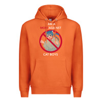 Carrot i am a mom against cat boys Premium Hoodie - PixelFlow