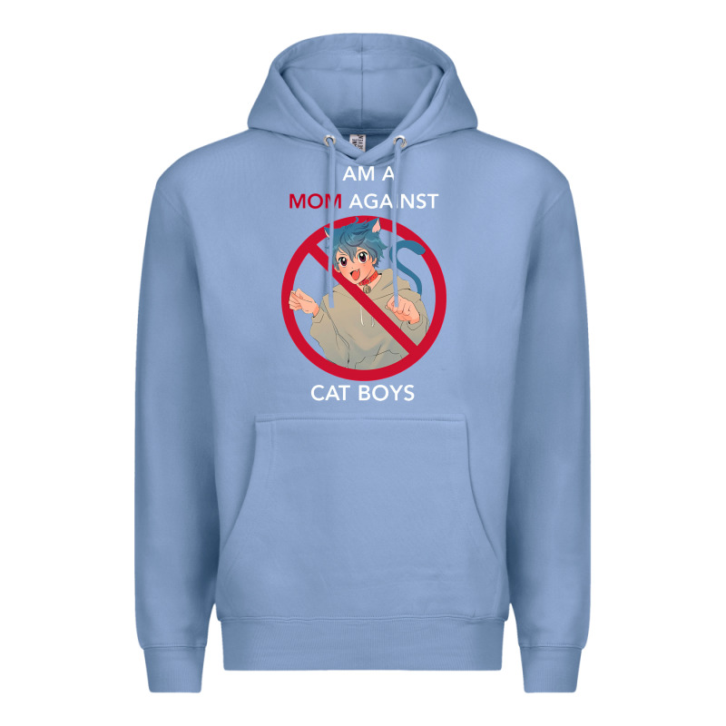 I Am A Mom Against Cat Boys Premium Hoodie by PixelFlow | Teevron