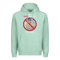 Seafoam i am a mom against cat boys Premium Hoodie - PixelFlow