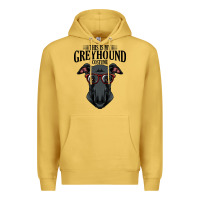 Antique Gold greyhound t  shirt greyhound t  shirt (3) Premium Hoodie - PixelFlow