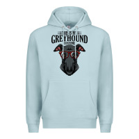 Blue Mist greyhound t  shirt greyhound t  shirt (3) Premium Hoodie - PixelFlow