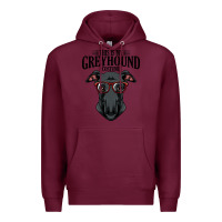 Burgundy greyhound t  shirt greyhound t  shirt (3) Premium Hoodie - PixelFlow