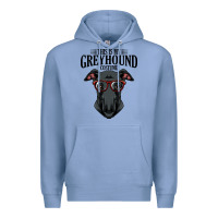 Colony Blue greyhound t  shirt greyhound t  shirt (3) Premium Hoodie - PixelFlow