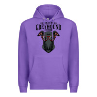 Purple greyhound t  shirt greyhound t  shirt (3) Premium Hoodie - PixelFlow