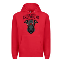Red greyhound t  shirt greyhound t  shirt (3) Premium Hoodie - PixelFlow