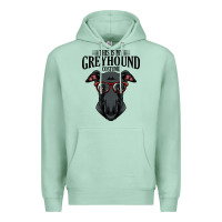 Seafoam greyhound t  shirt greyhound t  shirt (3) Premium Hoodie - PixelFlow