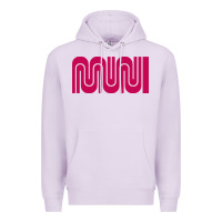 Lilac sf muni bart    muni Premium Hoodie - PixelFlow
