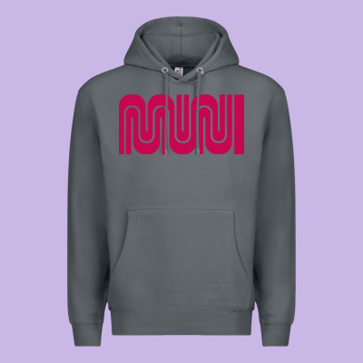 Sf Muni Bart    Muni Premium Hoodie Designed By Pixelflow