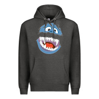Charcoal Heather abominable bumble rudolph special Premium Hoodie - PixelFlow
