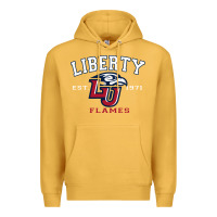 Mustard liberty university flames football lynchburg virginia sparky the eagle Premium Hoodie - PixelFlow