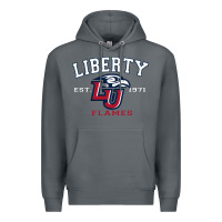 Rock liberty university flames football lynchburg virginia sparky the eagle Premium Hoodie - PixelFlow