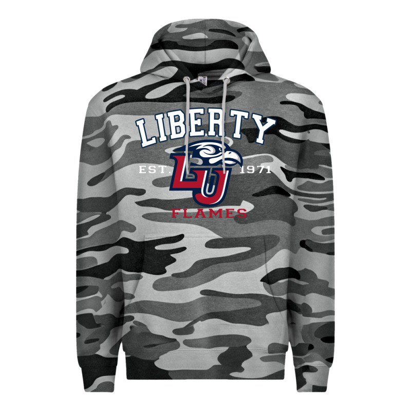Liberty University Flames Football Lynchburg Virginia Sparky The Eagle Premium Hoodie by PixelFlow | Teevron