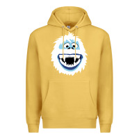 Antique Gold bumble face Premium Hoodie - PixelFlow