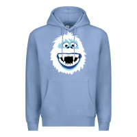 Colony Blue bumble face Premium Hoodie - PixelFlow