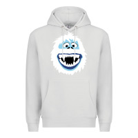 Dove Grey bumble face Premium Hoodie - PixelFlow