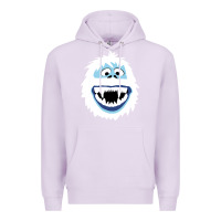Lilac bumble face Premium Hoodie - PixelFlow