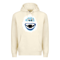 Sandshell bumble face Premium Hoodie - PixelFlow