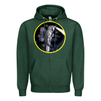 Sports Green Space Travel Zipper Hoodie - Bettercallsaul