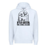 White Gary Plauche Premium Hoodie - PixelFlow