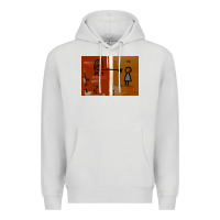 Dove Grey It’s Always Sunny Painting Premium Hoodie - PixelFlow