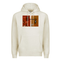 Oatmeal Heather It’s Always Sunny Painting Premium Hoodie - PixelFlow