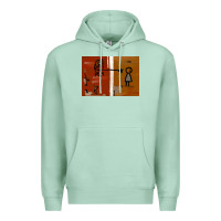 Seafoam It’s Always Sunny Painting Premium Hoodie - PixelFlow