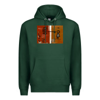 Sports Green It’s Always Sunny Painting Premium Hoodie - PixelFlow