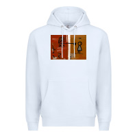 White It’s Always Sunny Painting Premium Hoodie - PixelFlow