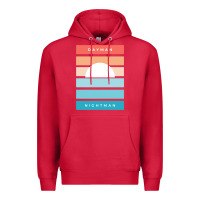 Cardinal DAYMAN NIGHTMAN - It's Always Sunny Premium Hoodie - PixelFlow