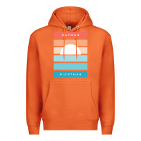Carrot DAYMAN NIGHTMAN - It's Always Sunny Premium Hoodie - PixelFlow