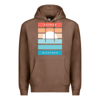 Chestnut DAYMAN NIGHTMAN - It's Always Sunny Premium Hoodie - PixelFlow