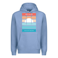 Colony Blue DAYMAN NIGHTMAN - It's Always Sunny Premium Hoodie - PixelFlow
