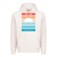 Pale Pink DAYMAN NIGHTMAN - It's Always Sunny Premium Hoodie - PixelFlow