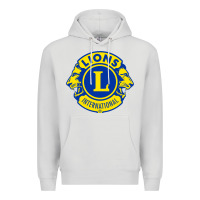 Dove Grey lions clubs international classic Premium Hoodie - PixelFlow