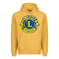 Mustard lions clubs international classic Premium Hoodie - PixelFlow