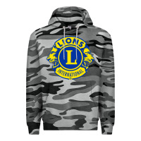 Slate Camo lions clubs international classic Premium Hoodie - PixelFlow