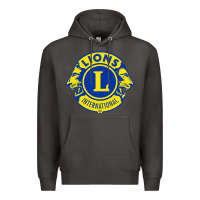 Smoke lions clubs international classic Premium Hoodie - PixelFlow