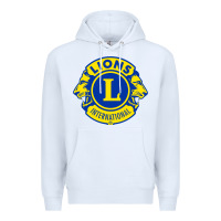 White lions clubs international classic Premium Hoodie - PixelFlow