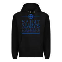 Black saint mary's college belles Premium Hoodie - PixelFlow