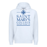 White saint mary's college belles Premium Hoodie - PixelFlow