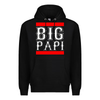 Black big papi Premium Hoodie - PixelFlow