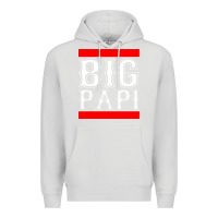 Dove Grey big papi Premium Hoodie - PixelFlow