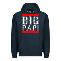 Navy big papi Premium Hoodie - PixelFlow