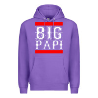Purple big papi Premium Hoodie - PixelFlow